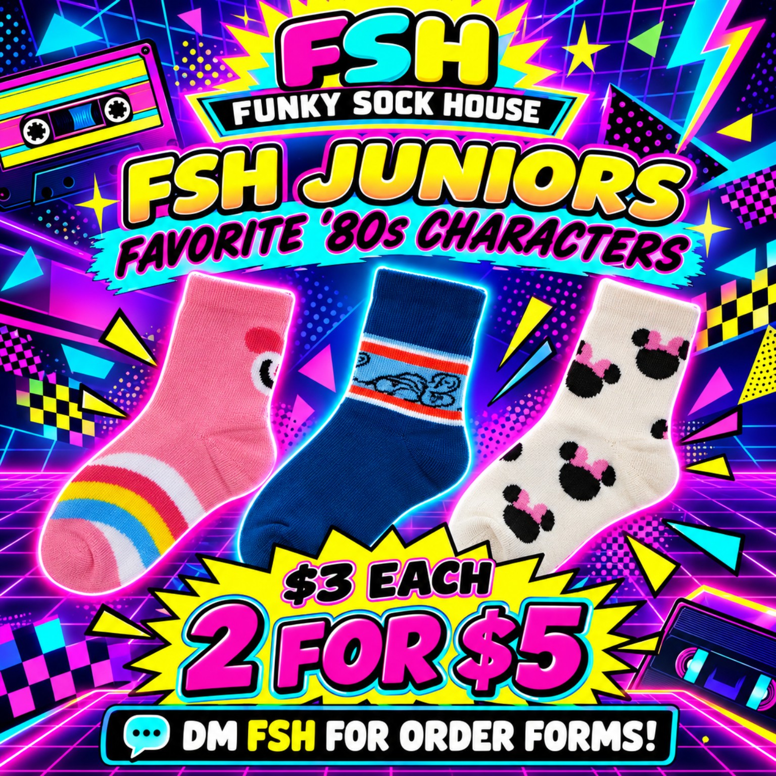FSH Juniors Favorite '80s Characters
