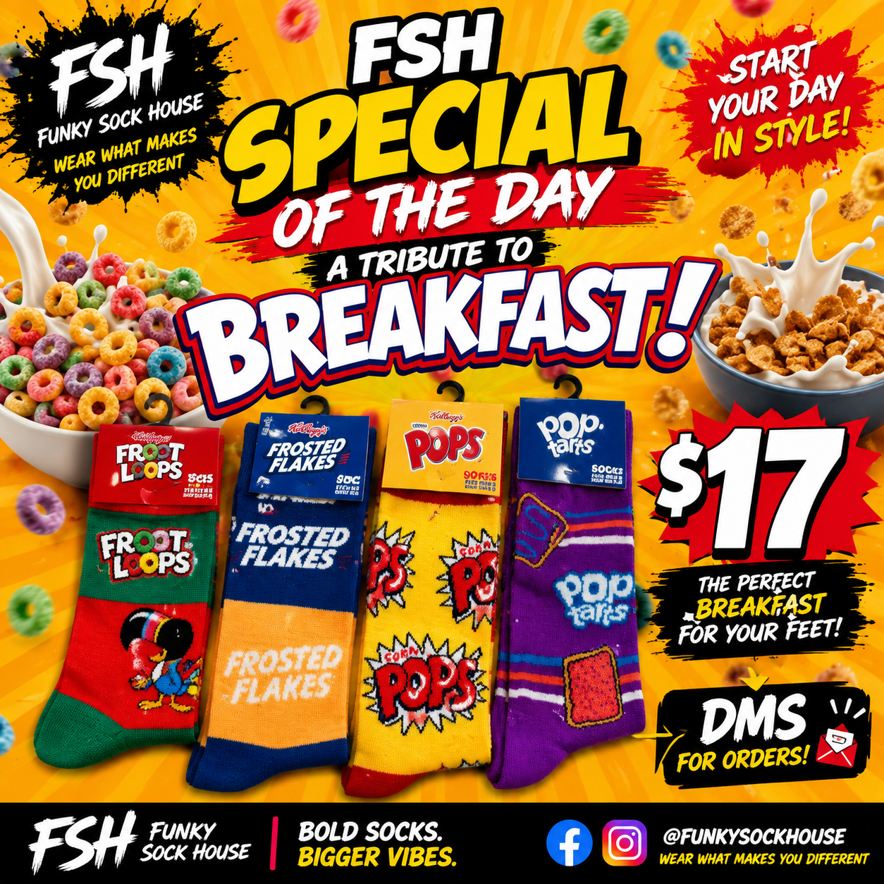 Breakfast Tribute FSH special flyer