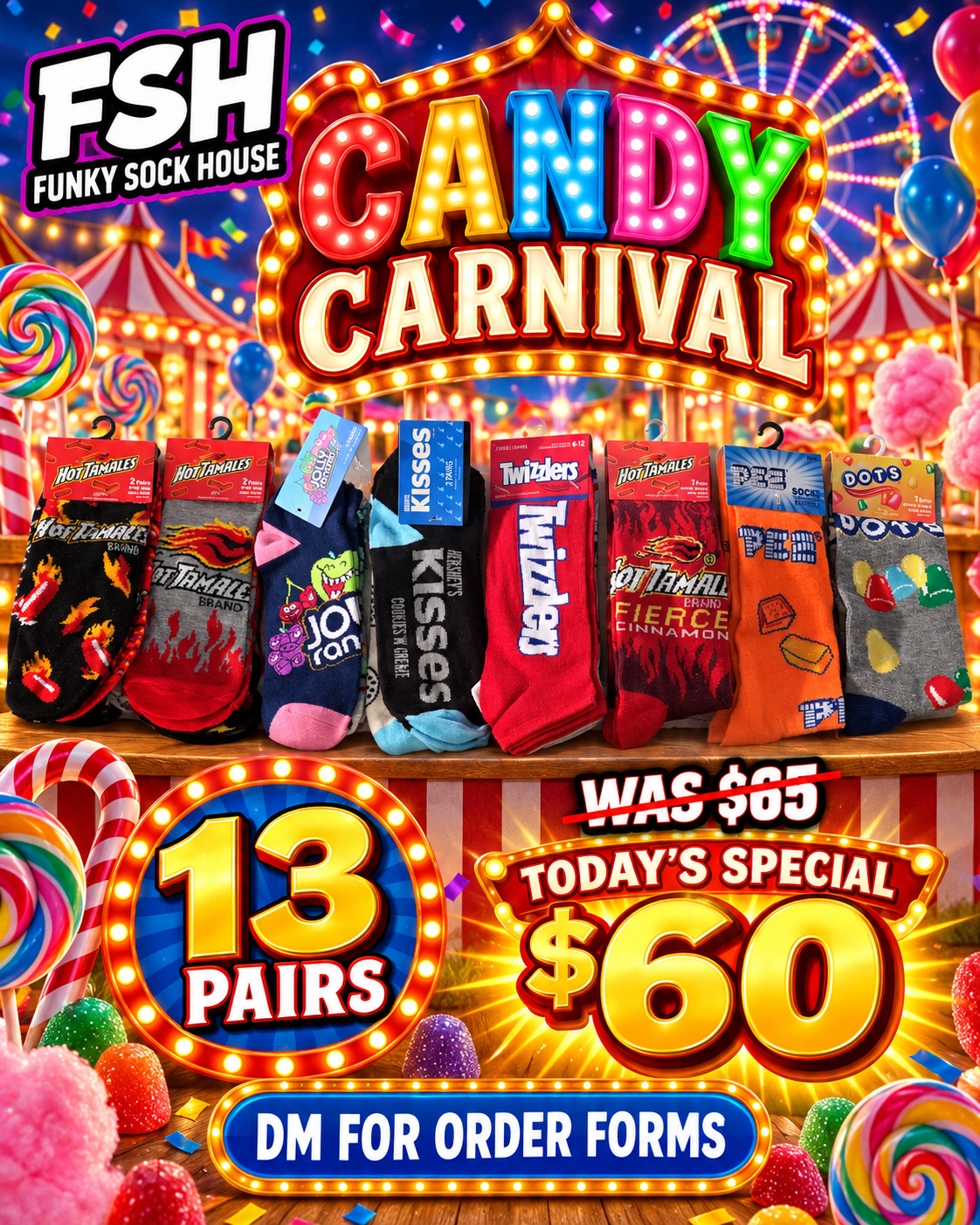 Candy Carnival FSH special flyer