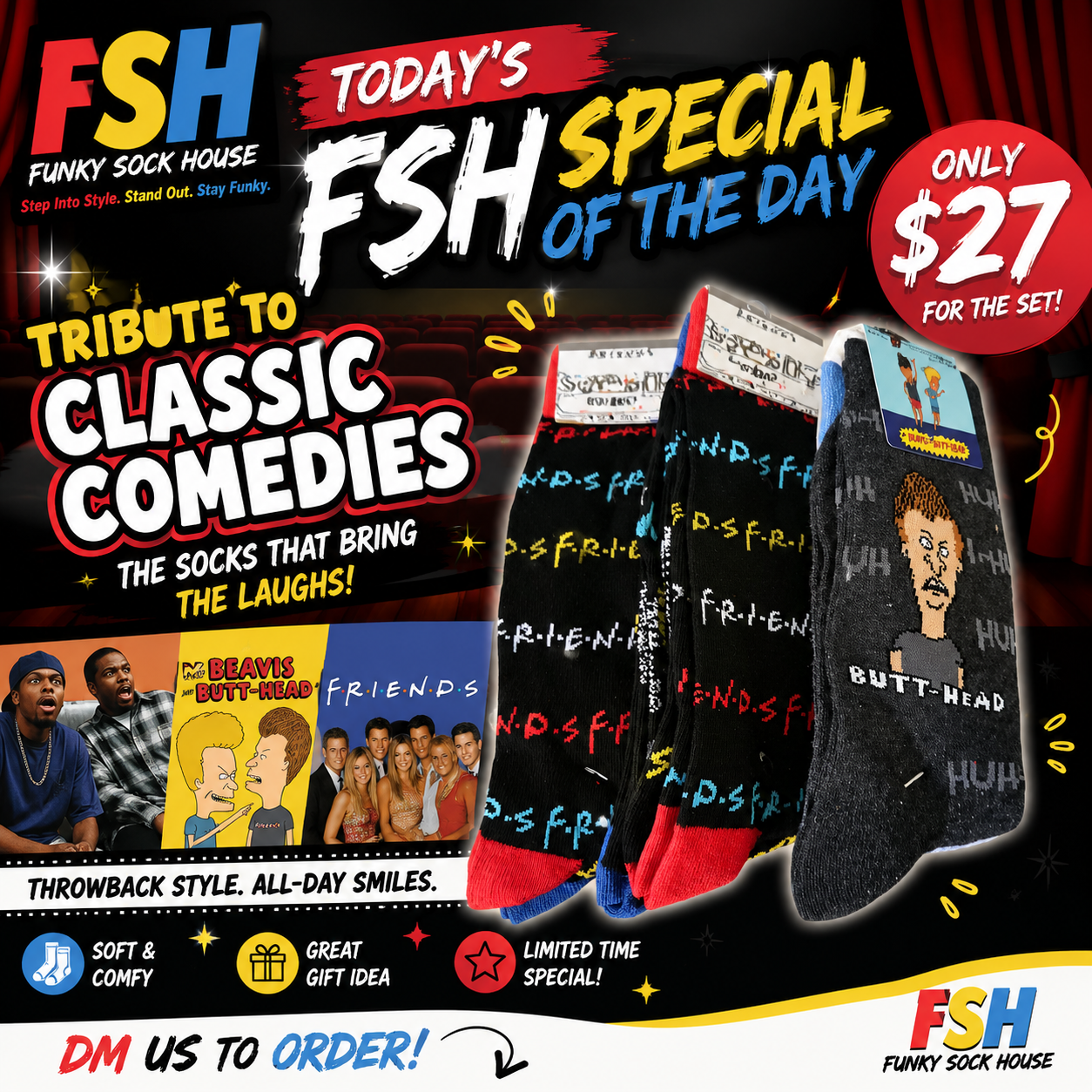 Classic Comedies FSH special flyer