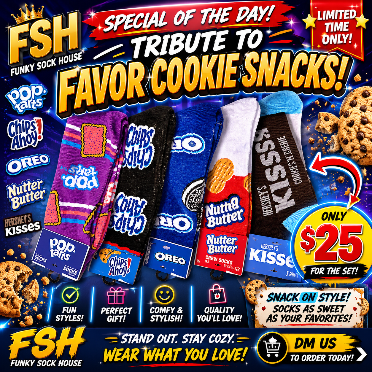 Favorite Cookie Snacks FSH special flyer