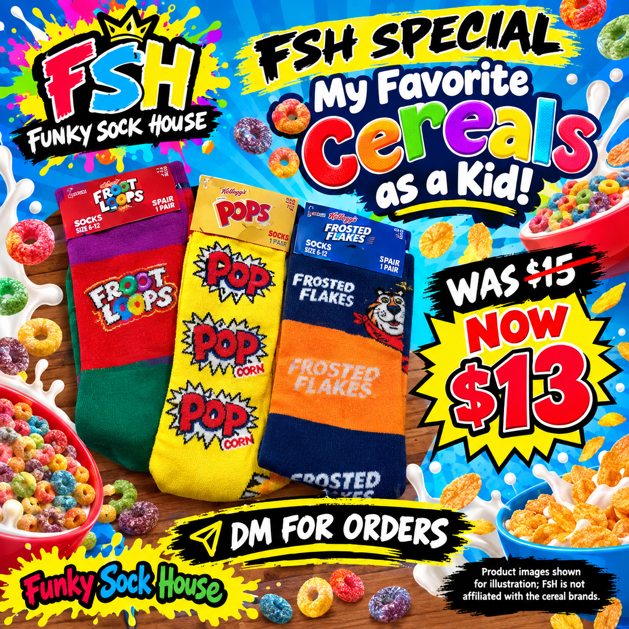 My Favorite Cereals Special FSH special flyer