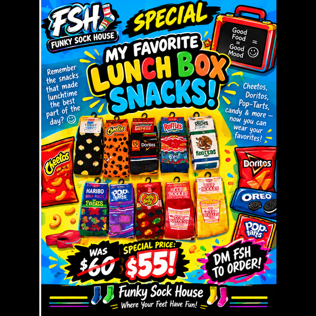 Lunch Box Snacks Special FSH special flyer