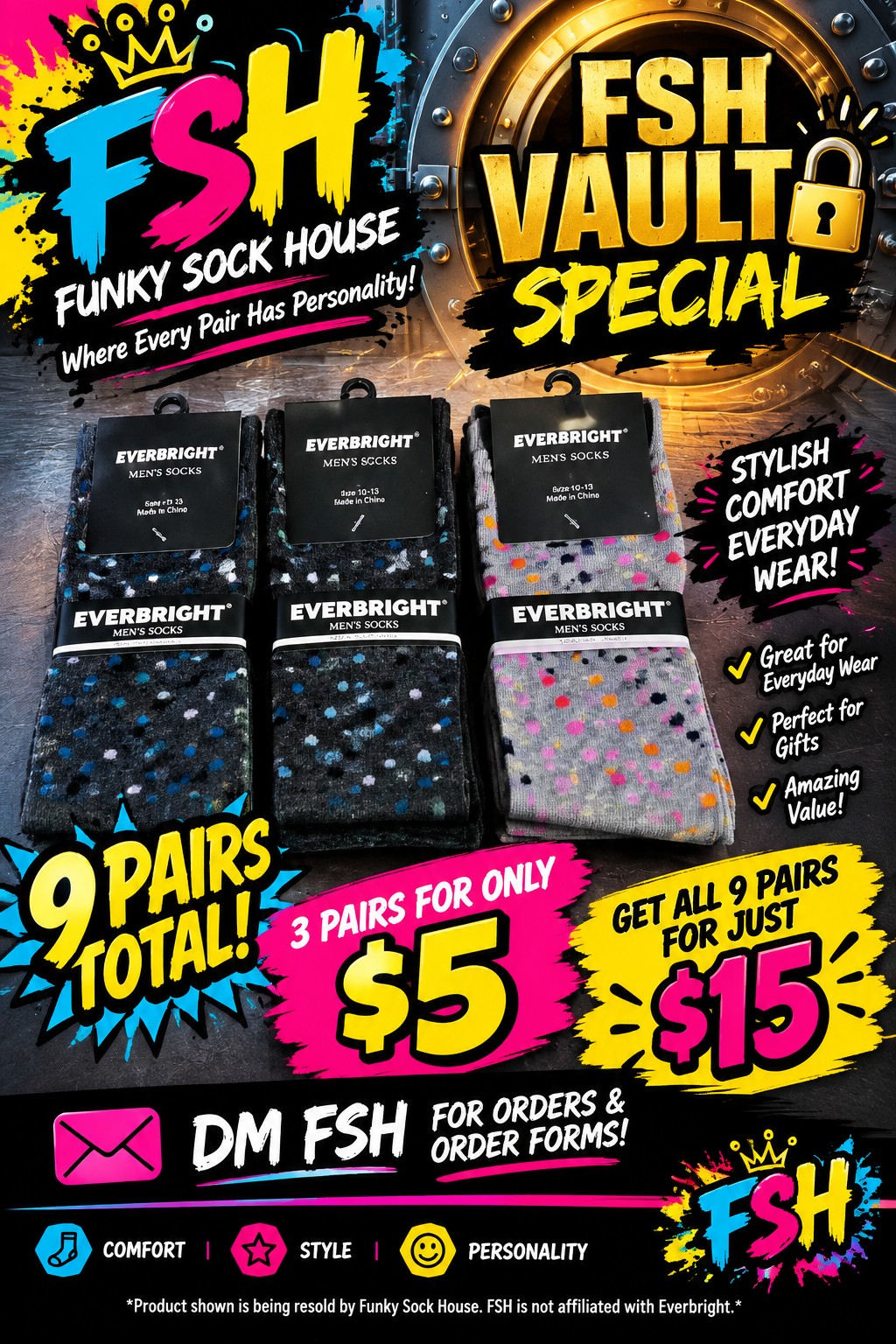 FSH Vault special for Everbright 9-Pair Set