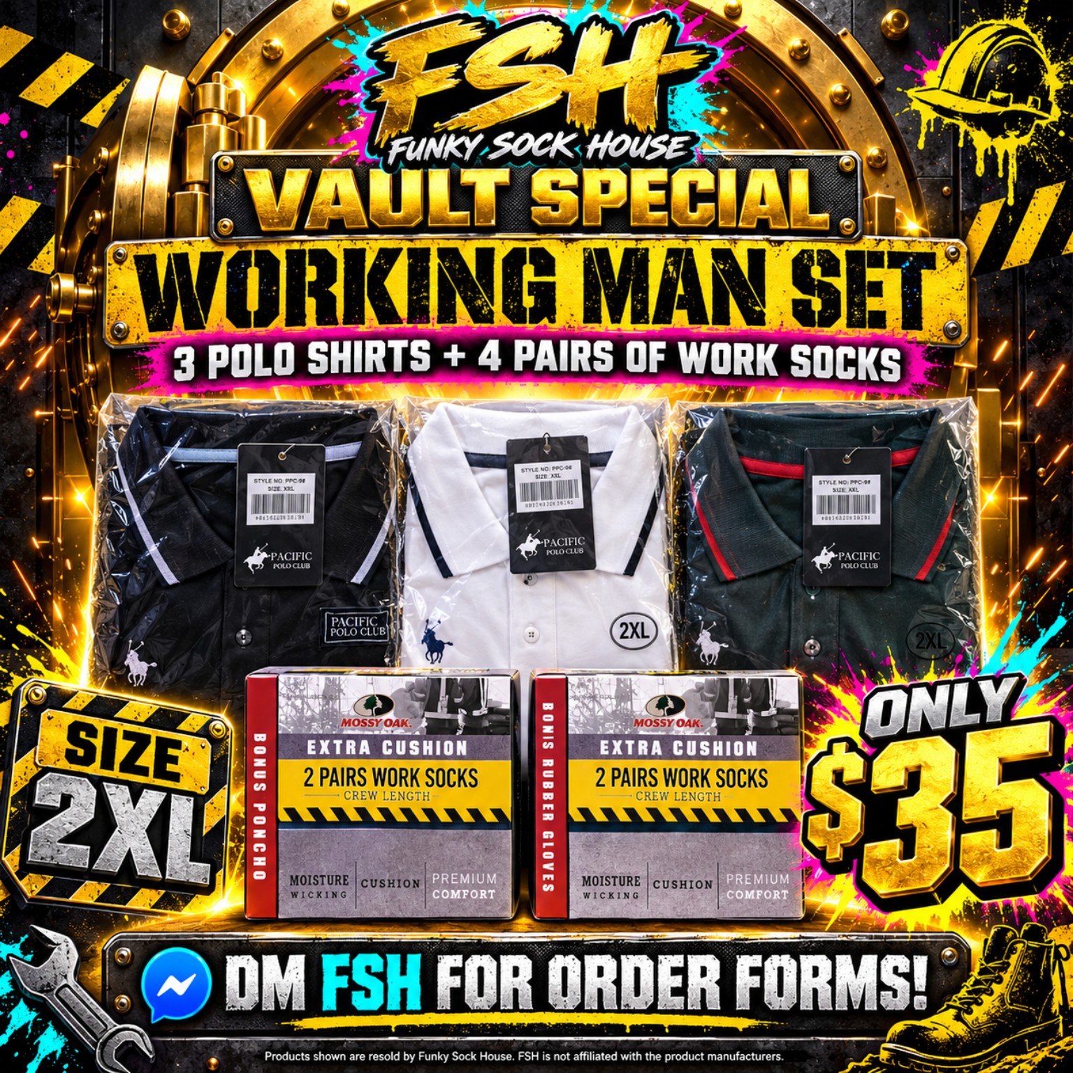 FSH Vault special for Working Man Set